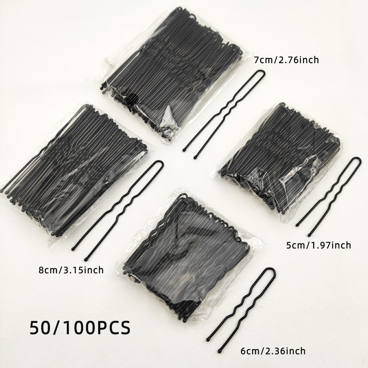 50/100 PCS Women 5/6/7/8 cm Ha - Hair Bundles ulasan dan harga