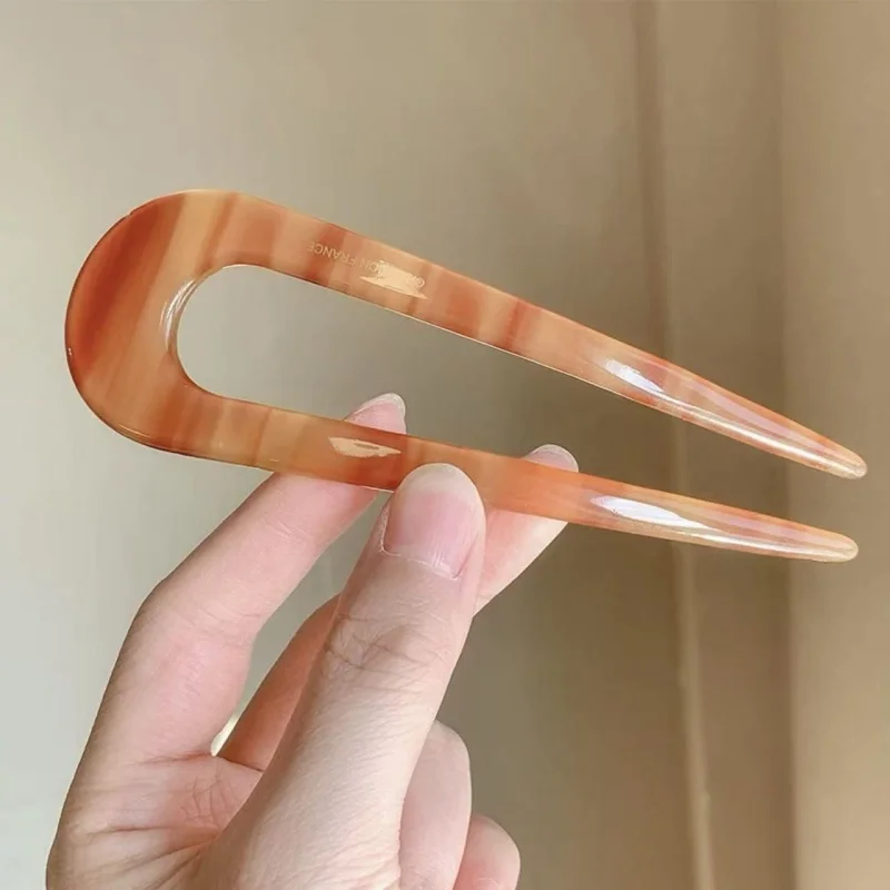 Elegant U-Shaped Hair Clips –  - Hair Bundles ulasan dan harga