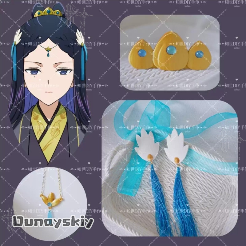 CR812Though I Am An Inept Vill - Hair Clips ulasan dan harga